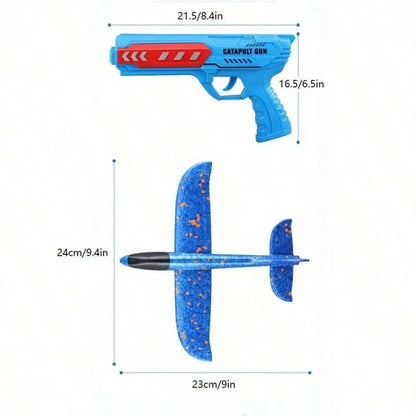 Kids' Catapult Planes, Foam Planes, Gliders, Parent-Child Outdoor Shooting Flying Toys (Separate Accessory Packs for Purchase)