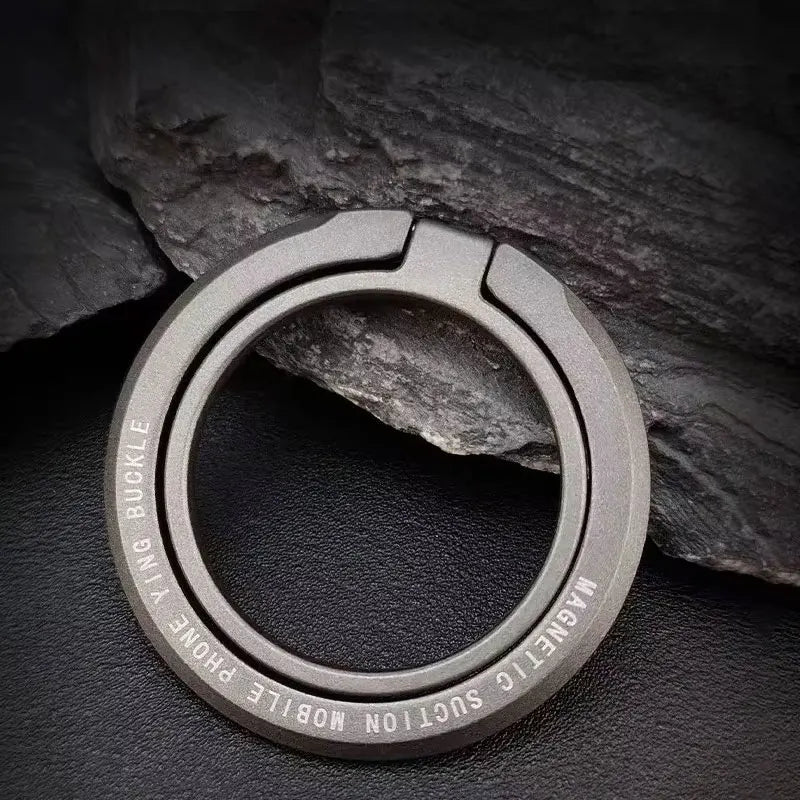 Snap-On Magnetic Ring Holder – Adjustable, MagSafe