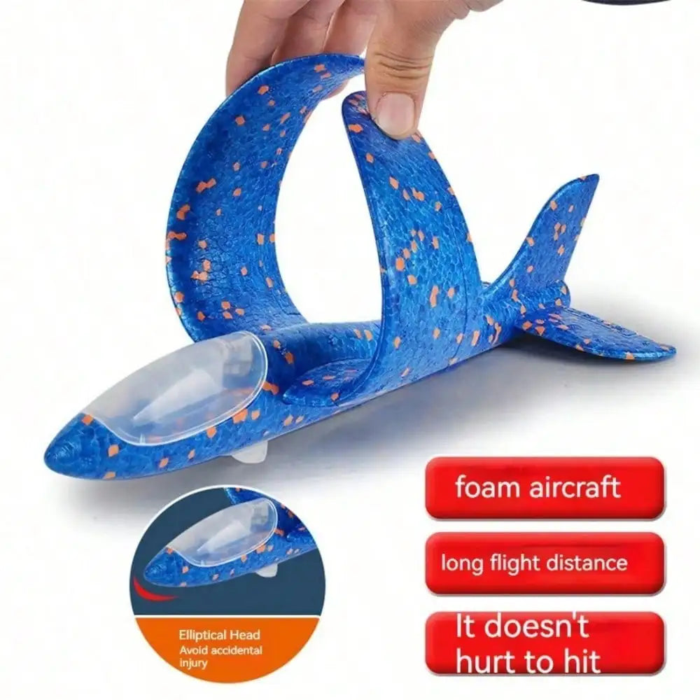 Kids' Catapult Planes, Foam Planes, Gliders, Parent-Child Outdoor Shooting Flying Toys (Separate Accessory Packs for Purchase)